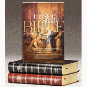 KJV Master Study Bible, Bonded leather, Black